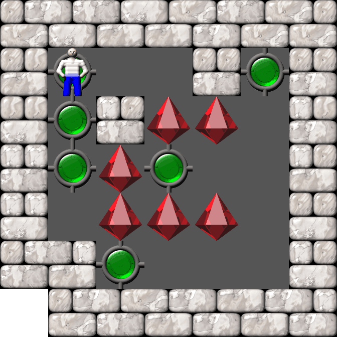 Sokoban Revenge 21 level 1